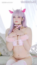 OnlyFans leaked Chinese cosplay girl Mì zhī māo qiú (蜜汁猫裘) (4) on HDthot