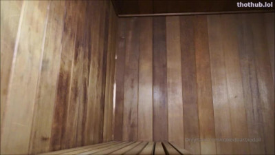 Molly Stewart OnlyFans leaked Molly Stewart OnlyFans Cumming in a sauna, circa 2013 on HDthot