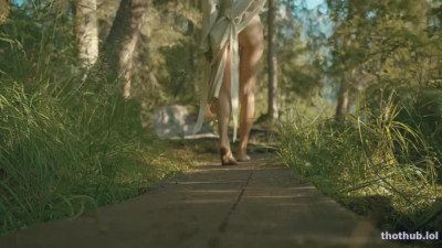 DaringKiara OnlyFans leaked DaringKiara_Cinematic Outdoor Yoga Masturbation on HDthot