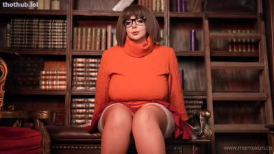 Momokun OnlyFans leaked Momokun-Velma’s Halloween Special 3 GIANT MONSTER DILDO pussy fucking solo on HDthot