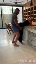 Isabelle Eleanore OnlyFans leaked Isabelle Eleanore Cheating Slut Fucks In The Kitchen Counter on HDthot