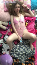 OnlyFans leaked Liddolpet cute pink anime girl solo on HDthot