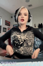 PeachJars OnlyFans leaked Peachjars tits out while streaming on HDthot