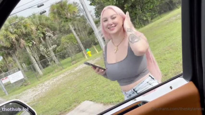 Skylar Vox OnlyFans leaked Skylar Vox Car Sex Tape Video Leaked on HDthot