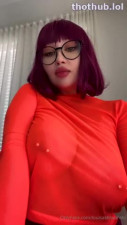 Louisa Khovanski OnlyFans leaked Louisa Khovanski Velma teasing on HDthot