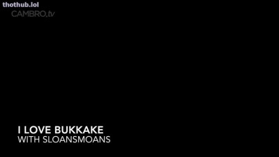 sloansmoans OnlyFans leaked i love bukkake sloansmoans on HDthot