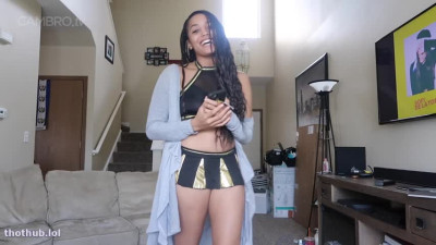 Lani Lust OnlyFans leaked cheerleader fuck and facial lani lust on HDthot