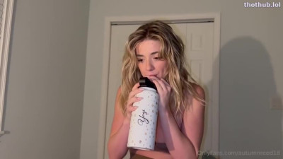 Autumren OnlyFans leaked Autumren Sex Tape She Does Her Cardio At Home on HDthot