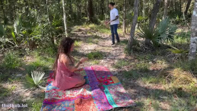 Indica Flower OnlyFans leaked Indica Flower - Public Fuck In The Forest on HDthot