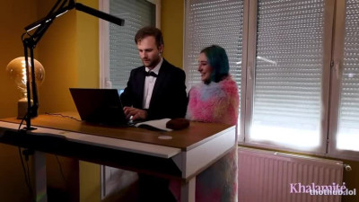 khalamite OnlyFans leaked Khalamite fucks under desk on HDthot