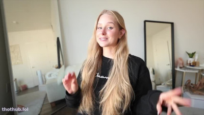 Caroline Zalog OnlyFans leaked Caroline Zalog Baby Doll Try-On Haul on HDthot