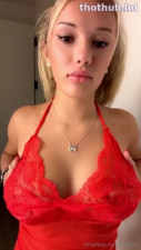Breckie Hill OnlyFans leaked Breckie Hill tits tease see through on HDthot