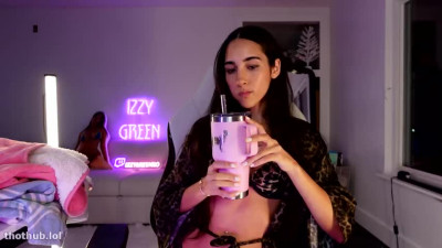 Izzy Green OnlyFans leaked Izzy Green Live February 2025 on HDthot