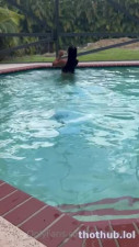Emily Rinaudo OnlyFans leaked Emily Rinaudo poolside fuck on HDthot
