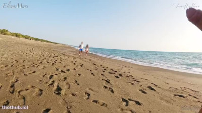 GentlyPerv OnlyFans leaked Gentlyperv beach hookup-3some with Elena Mars on HDthot