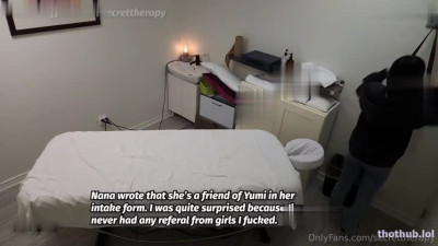 Ana OnlyFans leaked New Secret Therapy - Yumis Friend Nana Came And Booked A Massage on HDthot